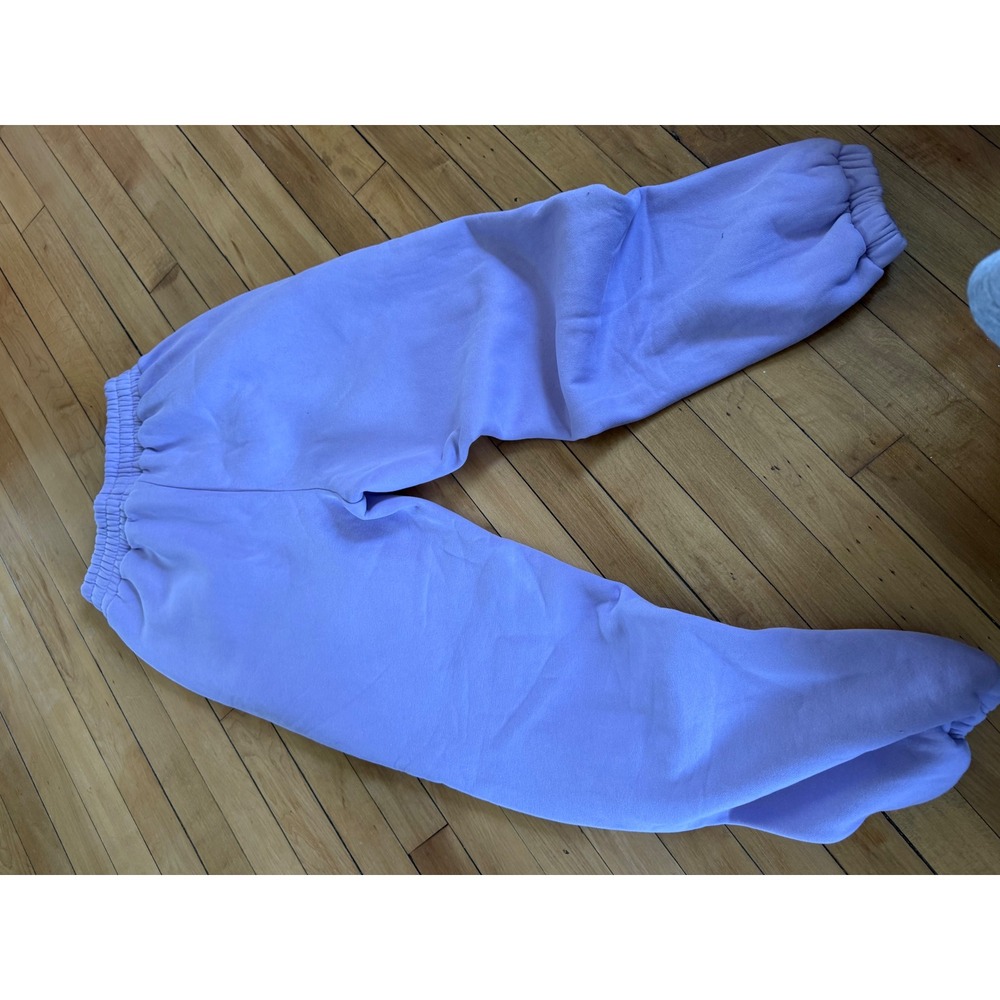 Comfrt lilac purple jogger sweatpants Comfort lounge cozy pastel women's pants - Picture 7 of 7